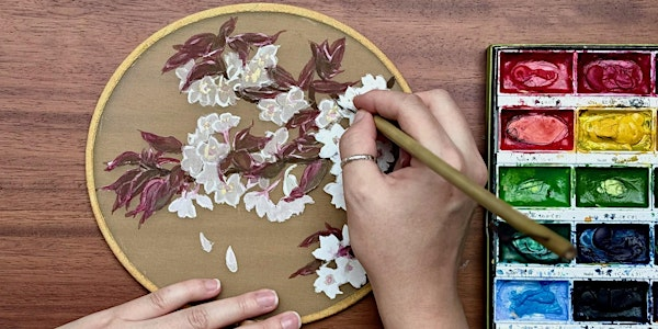 Japanese Fan Painting Workshop - Summer edition | Cambridge Street Collective
