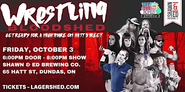 LIVE PRO WRESTLING at Shawn & Ed Brewing Co. | Shawn & Ed Brewing Co.