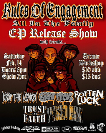 Rules of Engagement EP Release Show | The Arcane Workshop, East Old Hickory Boulevard, Madison, TN, USA