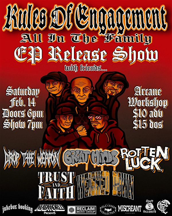 Rules of Engagement EP Release Show | The Arcane Workshop, East Old Hickory Boulevard, Madison, TN, USA