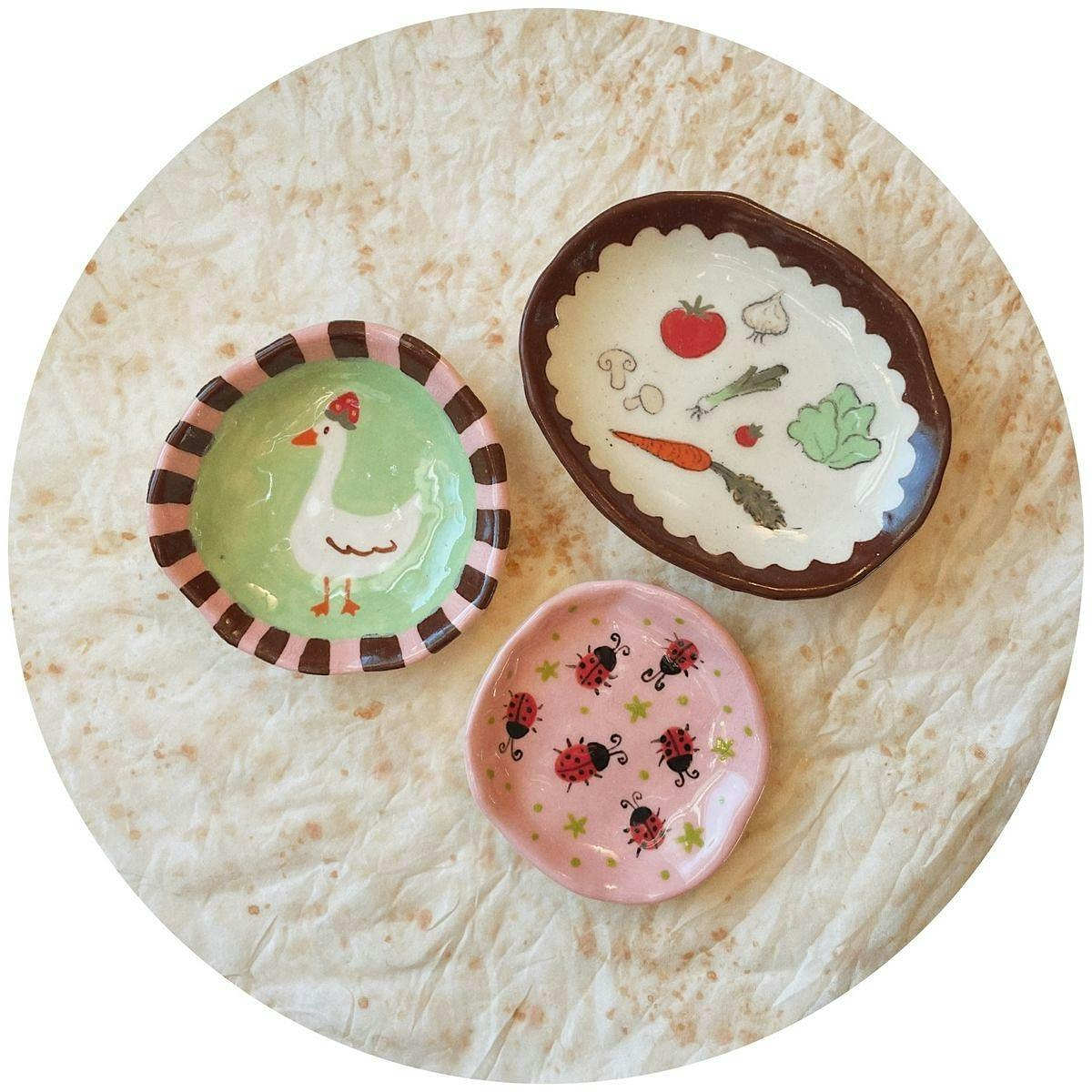 Trinket dish painting night | Jade Bloom Essential Oils and Natural Products