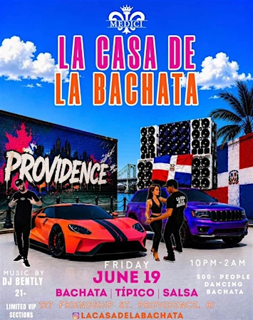 500+ Dancers in Providence, RI | La Casa de la Bachata @ Medici Lounge | Medici Lounge