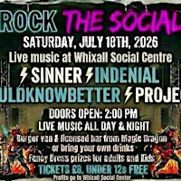 Rock The Social | Whixall Social Centre