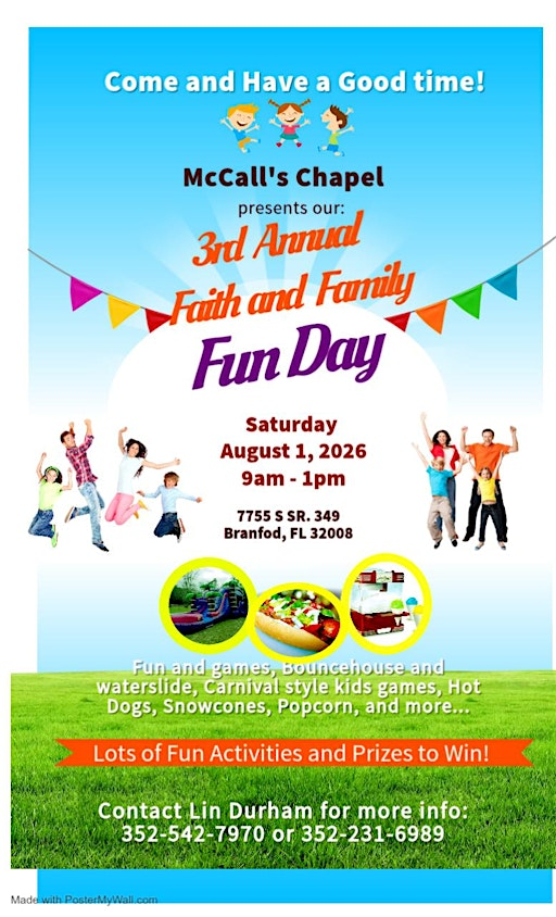 Faith and Family Fun Day | 7755 State Rd 349