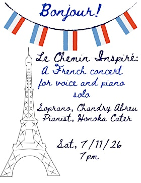 Classical Concert of French Music for Voice and Piano | St. Andrew's Episcopal Church