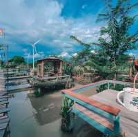 เที่ยวตามหมี รีวิวคาเฟ่ :  กลางนาcafe'  #นครนาย