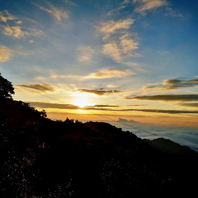 大帽山日出