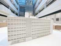 Architecture art models exhibition