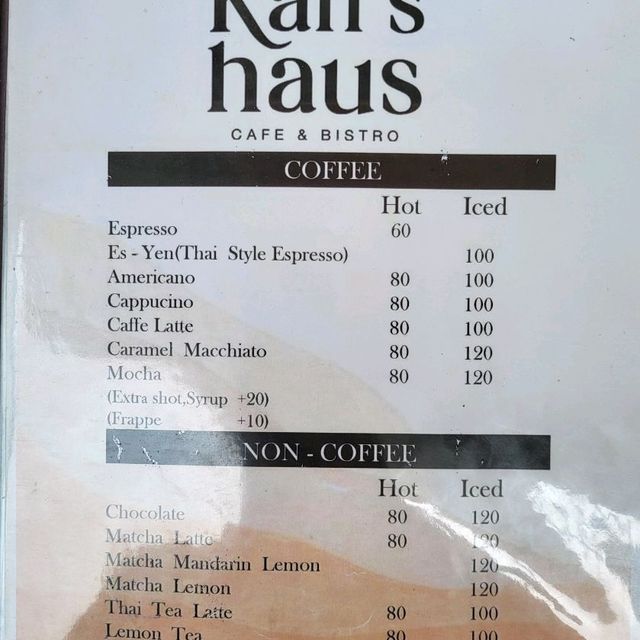 Kan's​ haus​ cafe and bistro