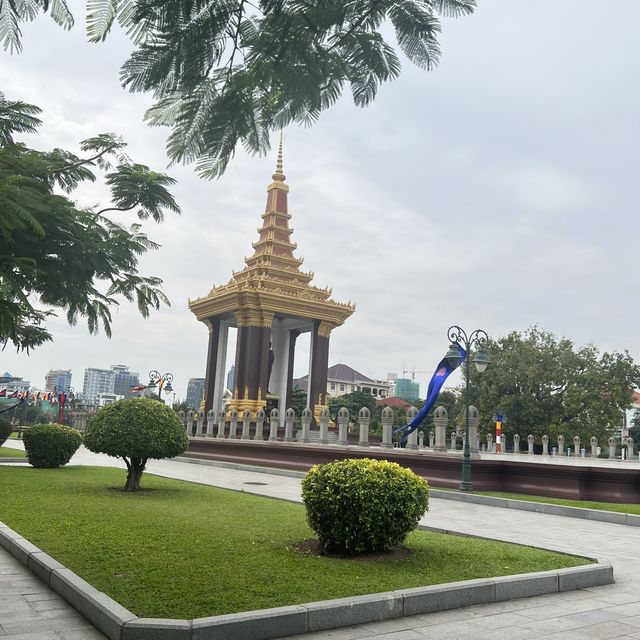 Independent movement in Phnom Penh, Cambodia 