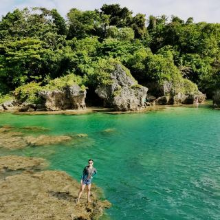 Apiton Island Rocks And Lagoon
