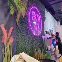 Thai food in a garden
