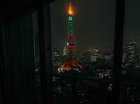東京タワーがお部屋から見える ザプリンスパークタワー東京