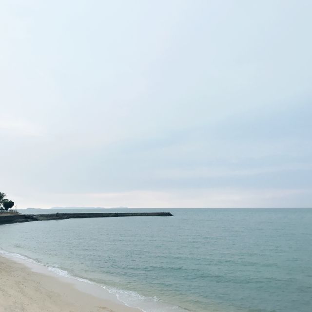 Peacefully at Pattaya Beach 🏖 #เช็คอินทะเล 