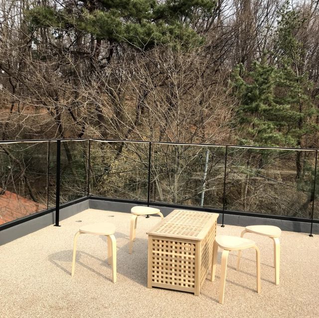 韓国/ソウル【陽川区】山の中のレストラン？🌳コーヒーから、ビールやワインも飲める自然いっぱい隠れ家🤎