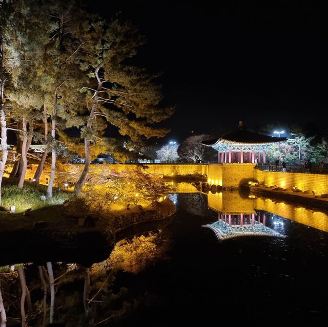 경주 최고 야경명소, 첨성대+동궁과 월지