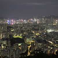 獅子山的日與夜-獅子山公園影獅子山真係幾似獅子