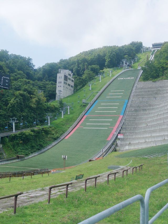 【北海道】大倉山にあるスキー競技会場！