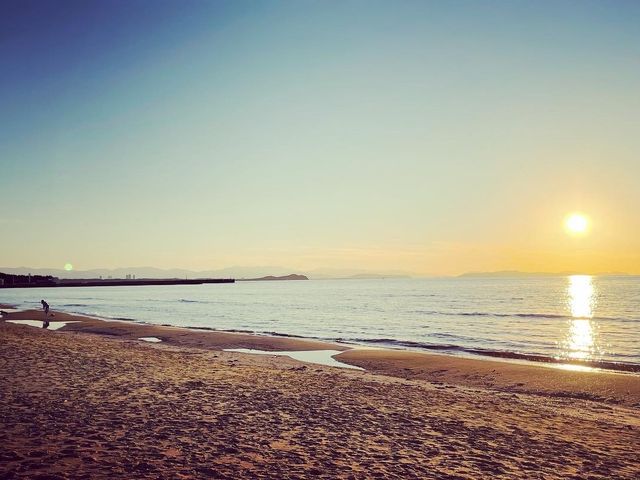 福間海岸(福岡・福津市)