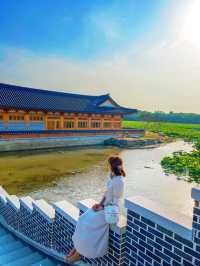 전주 덕진공원, 연꽃속의 한옥도서관 “연화정도서관”