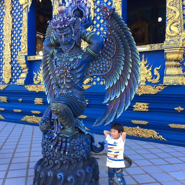 泰國清邁的藍寶石寺廟