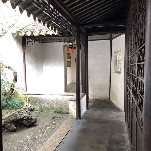 A renowned classical Chinese garden in Suzhou