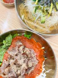 차돌박이 비빔국수가 맛있는 부산 광안리 다옴🍽️