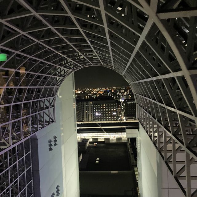 京都駅　空中経路