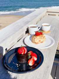 【糸島カフェ】海の見えるカフェで絶品スイーツ🍓💕