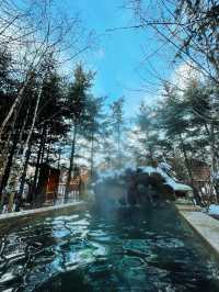 Hot Spring Resort in 长白山⛷❄️