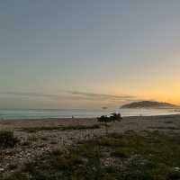 A lovely sunset walk with old friend
