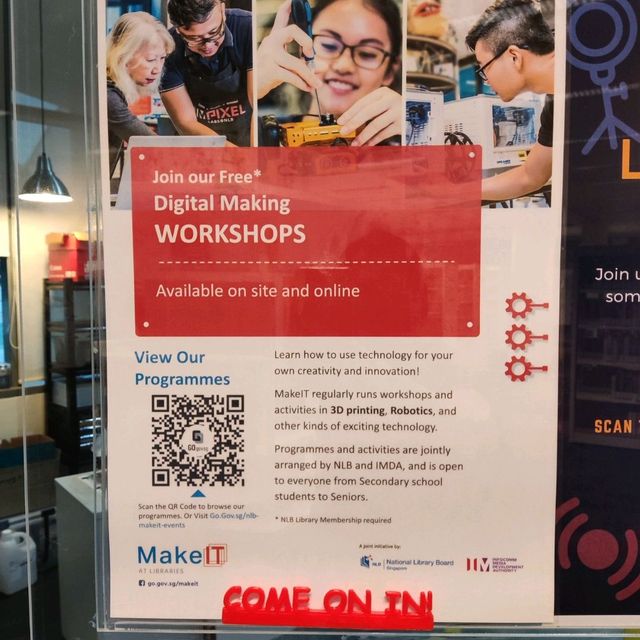 3D Printing Workshop in Jurong Library 