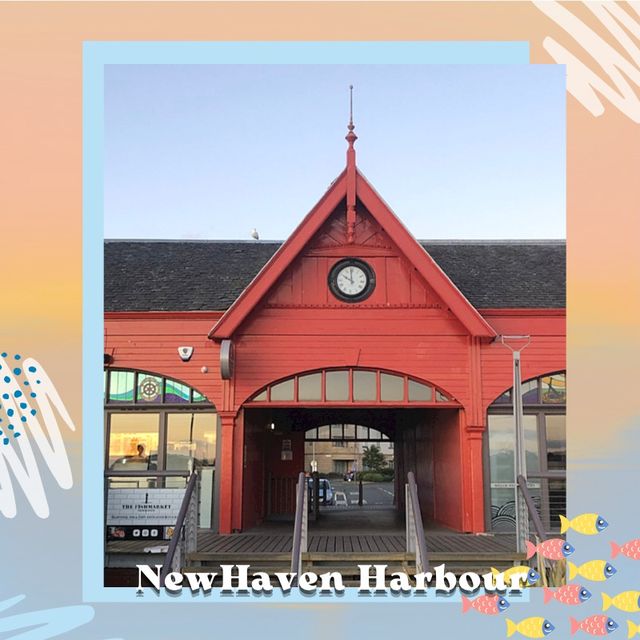 愛丁堡古老海港Newhaven Harbour風光如畫