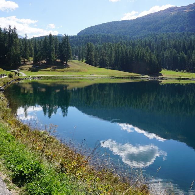 【絶景】スイスのサンモリッツ🇨🇭