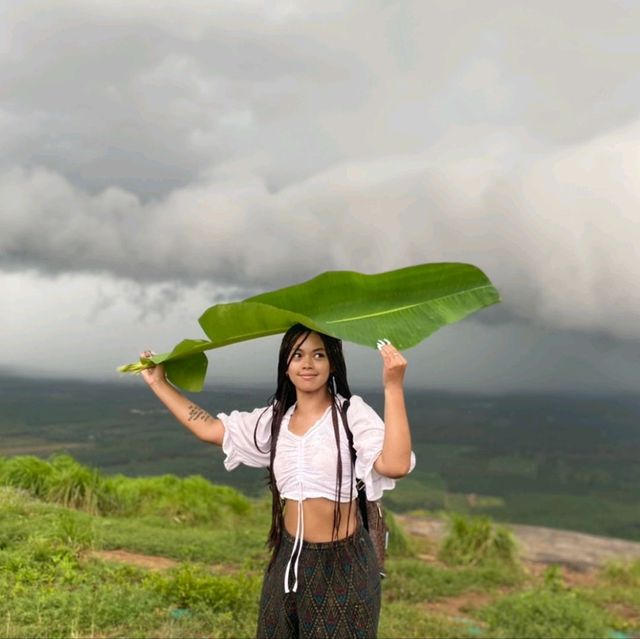ปืนเขาหน้าฝน ชมวิวธรรมชาติ 