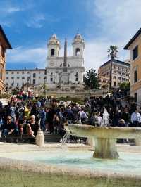 THE FAMOUS SPANISH STEPS 