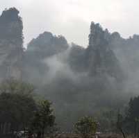 Avatar mountains in Zhangjiajie 