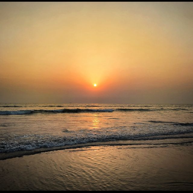 Sunset at Cox's Bazar Beach 