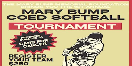 Mary Bump Coed Softball Tournament | 625 W 18th St