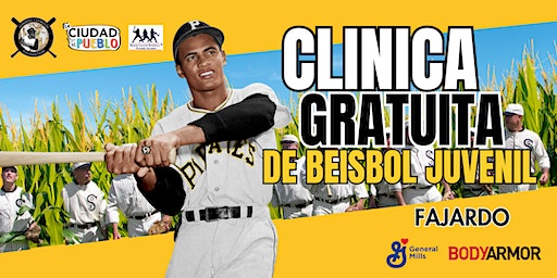 Roberto Clemente Clínica gratuita de béisbol juvenil -Fajardo | Concepción Pérez Alberto Municipal Stadium / Estadio Municipal Concepción Pérez Alberto