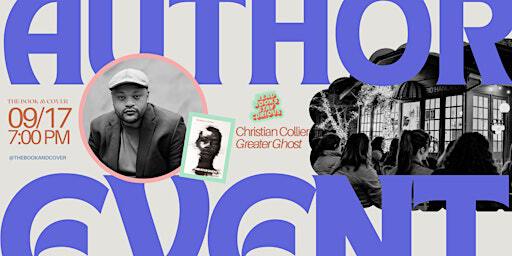 An Evening with Poet Christian Collier | The Book & Cover