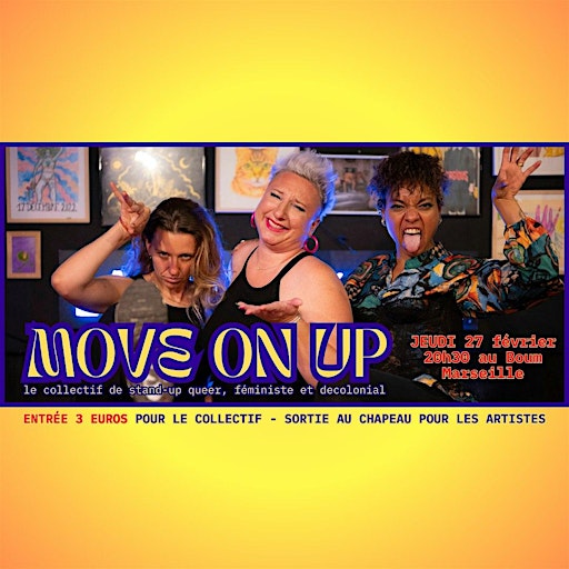 MOVE ON UP comedy club | BOUM