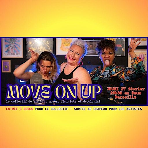 MOVE ON UP comedy club | BOUM