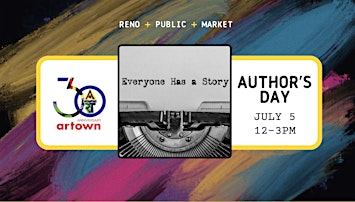 Artown: Author's Day | Reno Public Market | Reno Public Market