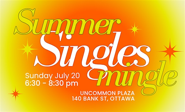 Summer Singles Mingle @ UNCOMMON (Ages 25-45) | Uncommon Plaza (formerly Snider Plaza)