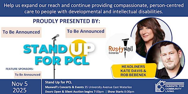 Stand Up for PCL - Comedy Event 2025 | Maxwell’s Concerts and Events