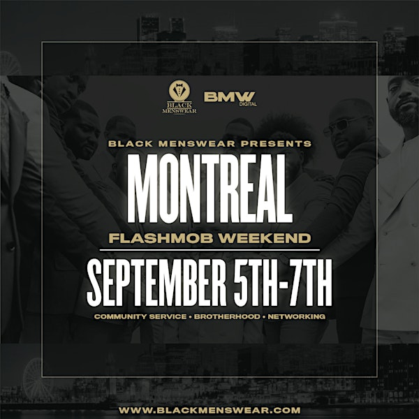 Black Menswear Montreal FlashMob Weekend | The Ring