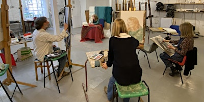 Portrait painting club, Fridays 10am-1pm, 4 classes | Bath Artists' Studios, Comfortable Place, Bath, UK
