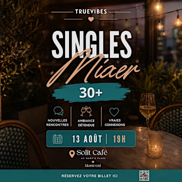 Singles Mixer│Ages 30+ | SoLIT Café