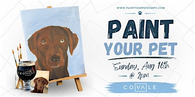 Paint Your Pet @ Covale Taproom | COVALE Rooftop Beer & Wine Bar